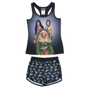 WWE Girls Sasha Banks Bayley Charlotte Flair Tank Short Pajama Set