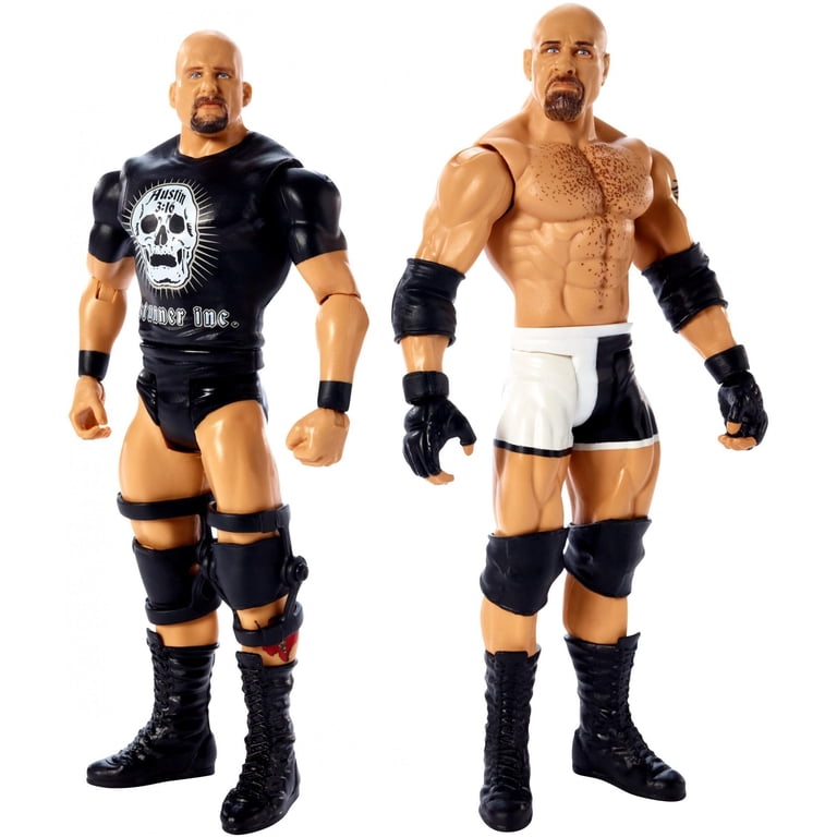 WWE Goldberg vs Stone Cold Steve Austin Wrestling Action Figures 2