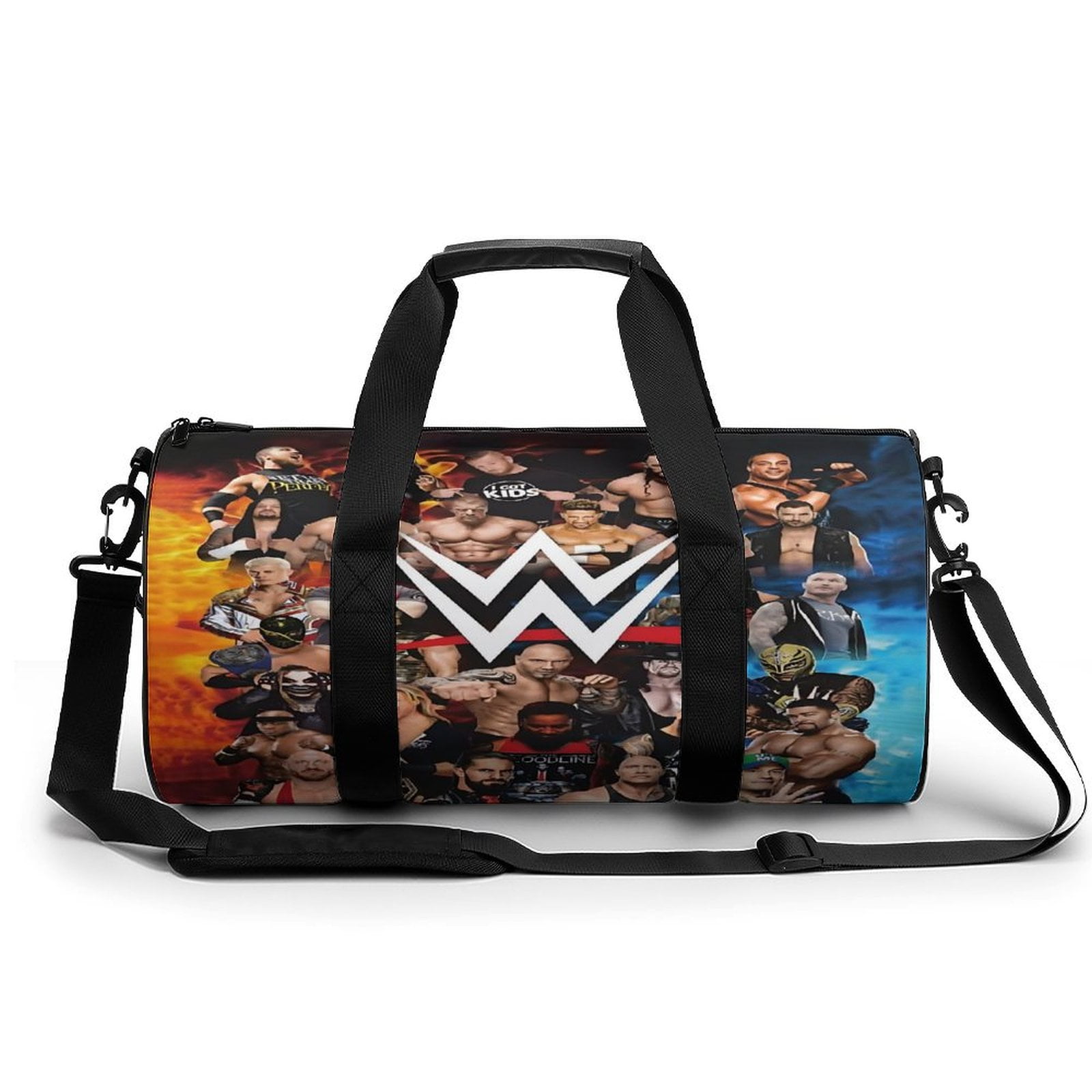 WWE Gym Bag for Women Men Large Capacity Waterproof Workout Fitness Travel Sports Bags
