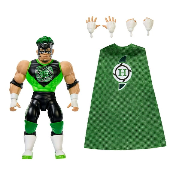 WWE Superstars Hurricane Action Figure & Accessories Set, Series 16 Retro 6-inch Collectible