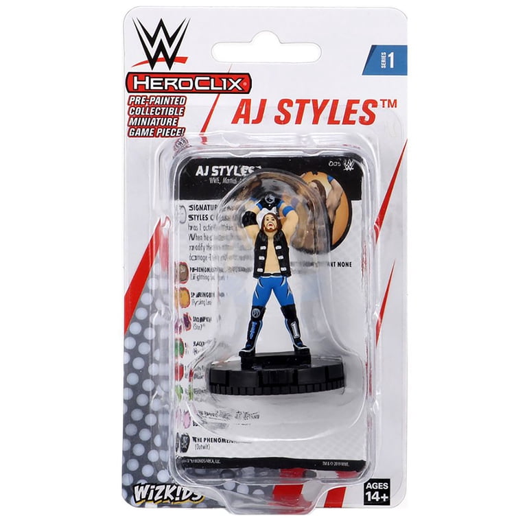 WWE HeroClix: AJ Styles Expansion Pack - Miniatures Game, WizKids