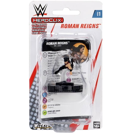 WWE HeroClix: Roman Reigns Expansion Pack - Miniatures Game, WizKids, Ages 14+, 2+ Players, 30+ Min