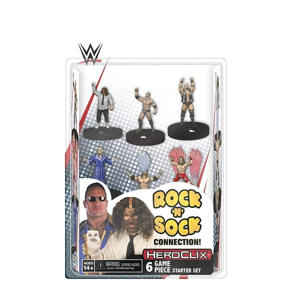 WizKids WWE Heroclix: The Rock ‘N’ Sock Connection 2-Player Starter Set