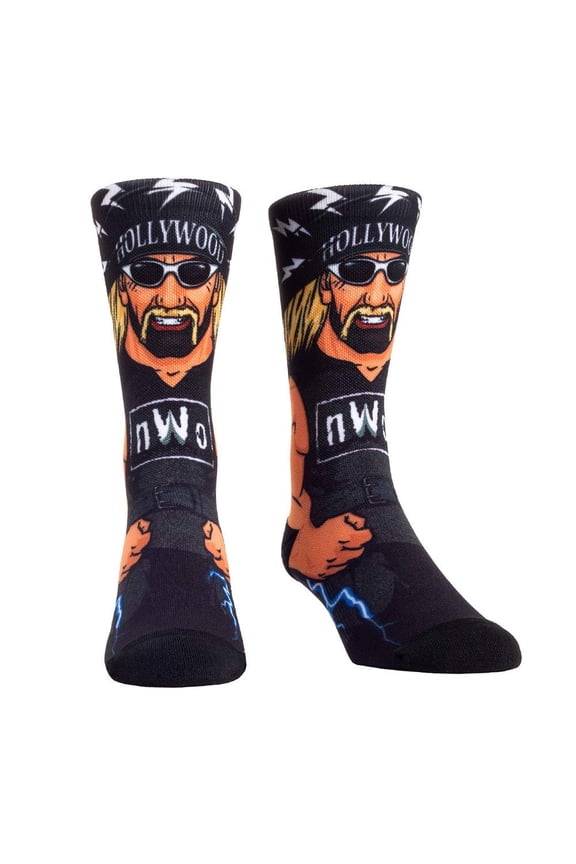WWE Hollywood Hulk Hogan - NWO Rock 'Em Socks