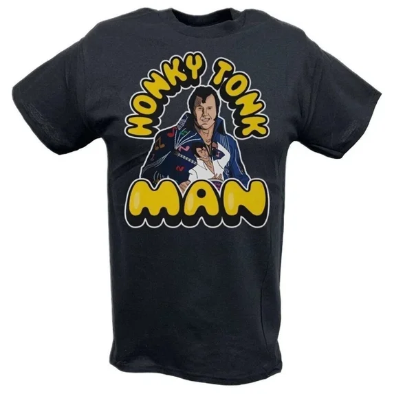 WWE Honky Tonk Black T-Shirt Man Comic