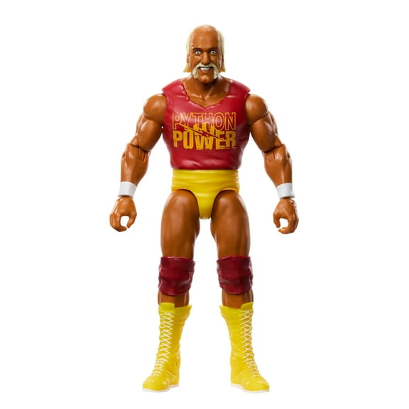 WWE Hulk Hogan Action Figure, 6-inch Collectible Superstar with Articulation & Life-Like Look