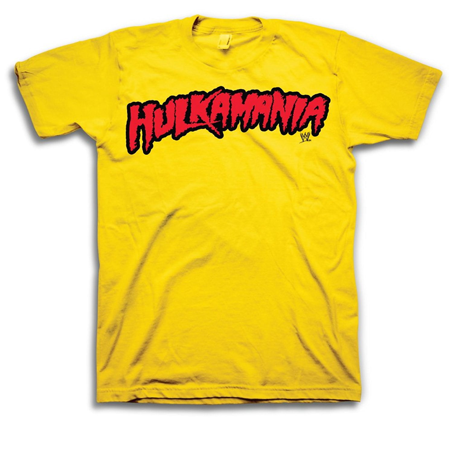WWE Officially Licensed Hulk Hogan Hulkamania Adult T-Shirt, 100