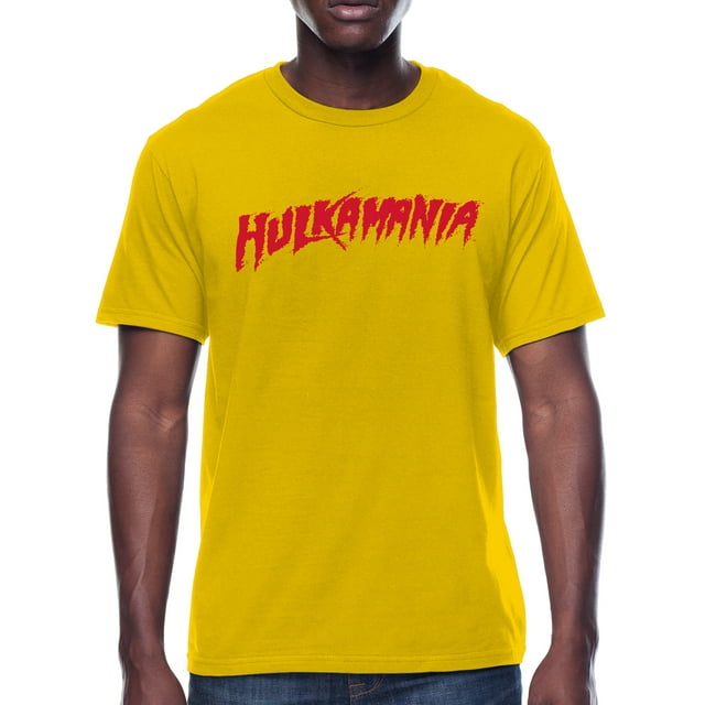 WWE Hulkamania Men's Graphic T-Shirt - Walmart.com