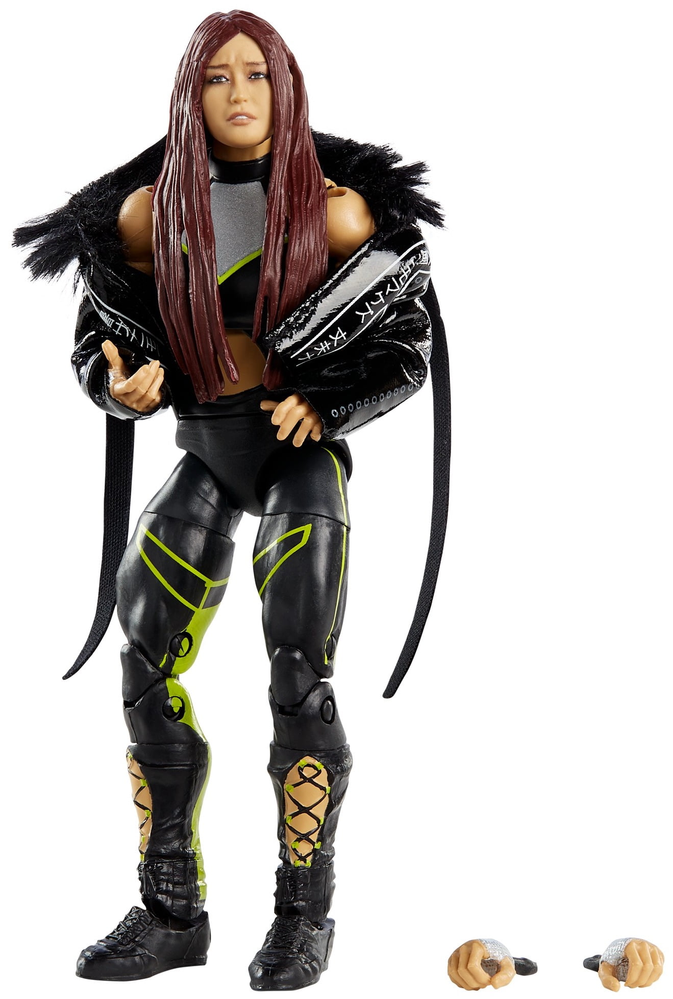 マテル社版　WWEプロレスフィギュア　イヨスカイ　 初期　紫雷イオSHIRAI マテル社版 WWEプロレスフィギュア イヨスカイ 初期 紫雷イオ