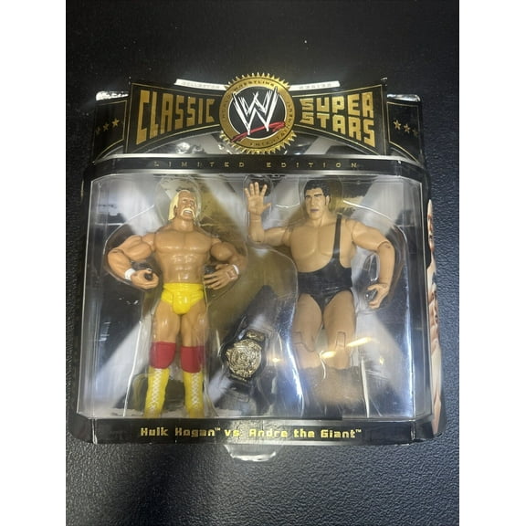 WWE Jakks Classic 2-pack Of Hulk Hogan And Andre The Giant