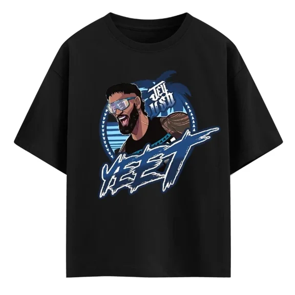 WWE Jey Uso Black T-Shirt , Cool Yeet Wrestling