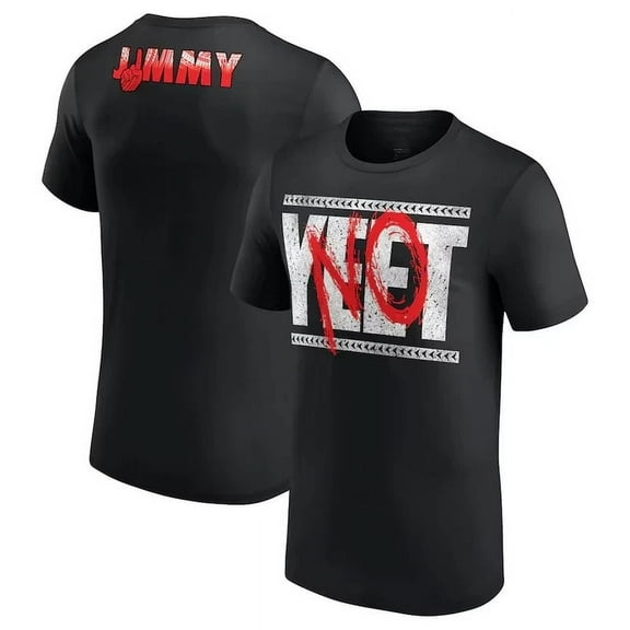 WWE Jimmy Uso Black T-Shirt , No Yeet