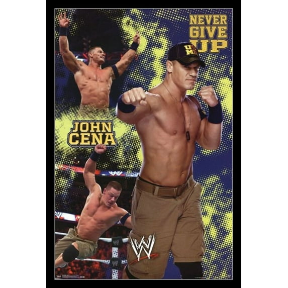 WWE - John Cena 13 Laminated & Framed Poster Print (24 x 36)