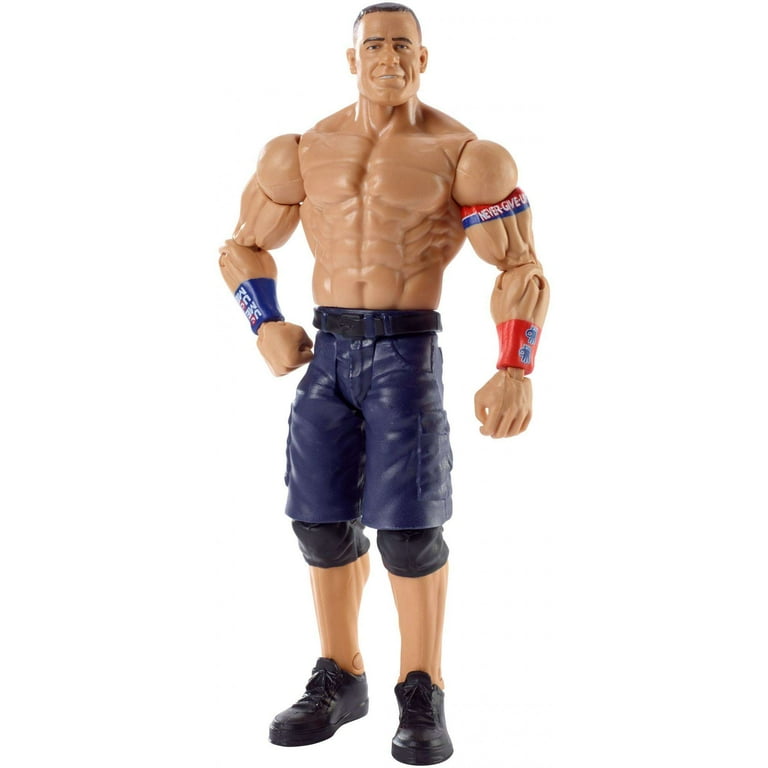 WWE John Cena 6-inch Articulated Action Figure with Ring Gear