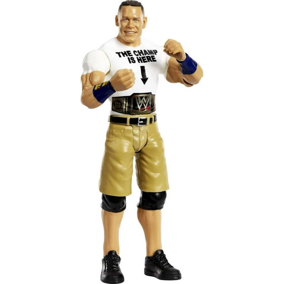 WWE John Cena Action Figure, 6-inch Collectible for Ages 6 Years Old & Up