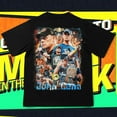 thumbnail image 1 of WWE John Cena Career Tribute T-Shirt – 16x Champion Collage Graphic – Never Give Up Fan Tee, 1 of 2