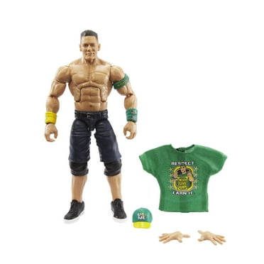 WWE John Cena Elite Collection Action Figure, 6-inch Posable Collectible