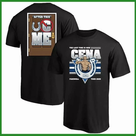 WWE John Cena Farewell Tour 2025 Indianapolis T-Shirt All Size S to 3XL