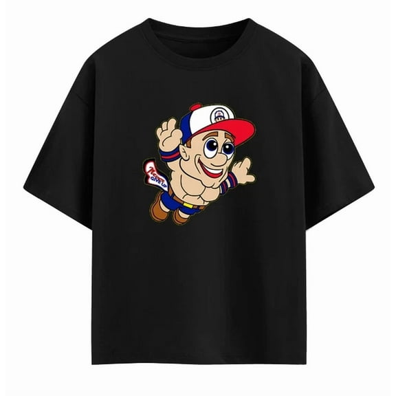 WWE John Cena NEW Logo 2025 Black T-Shirt