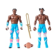 WWE Main Event Showdown Xavier Woods & Kofi Kingston Action Figures Set, Series #21, 6-inch