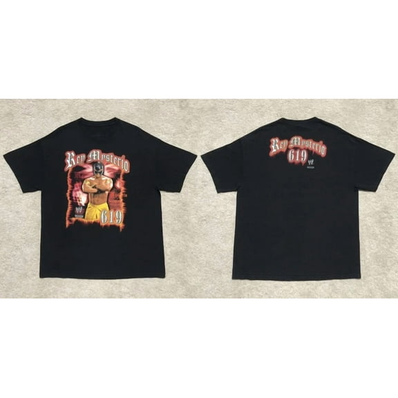 WWE Key Mysterio 619 Graphic 2007 Shirt Size S-5XL Wrestling Tee Reprint NEW