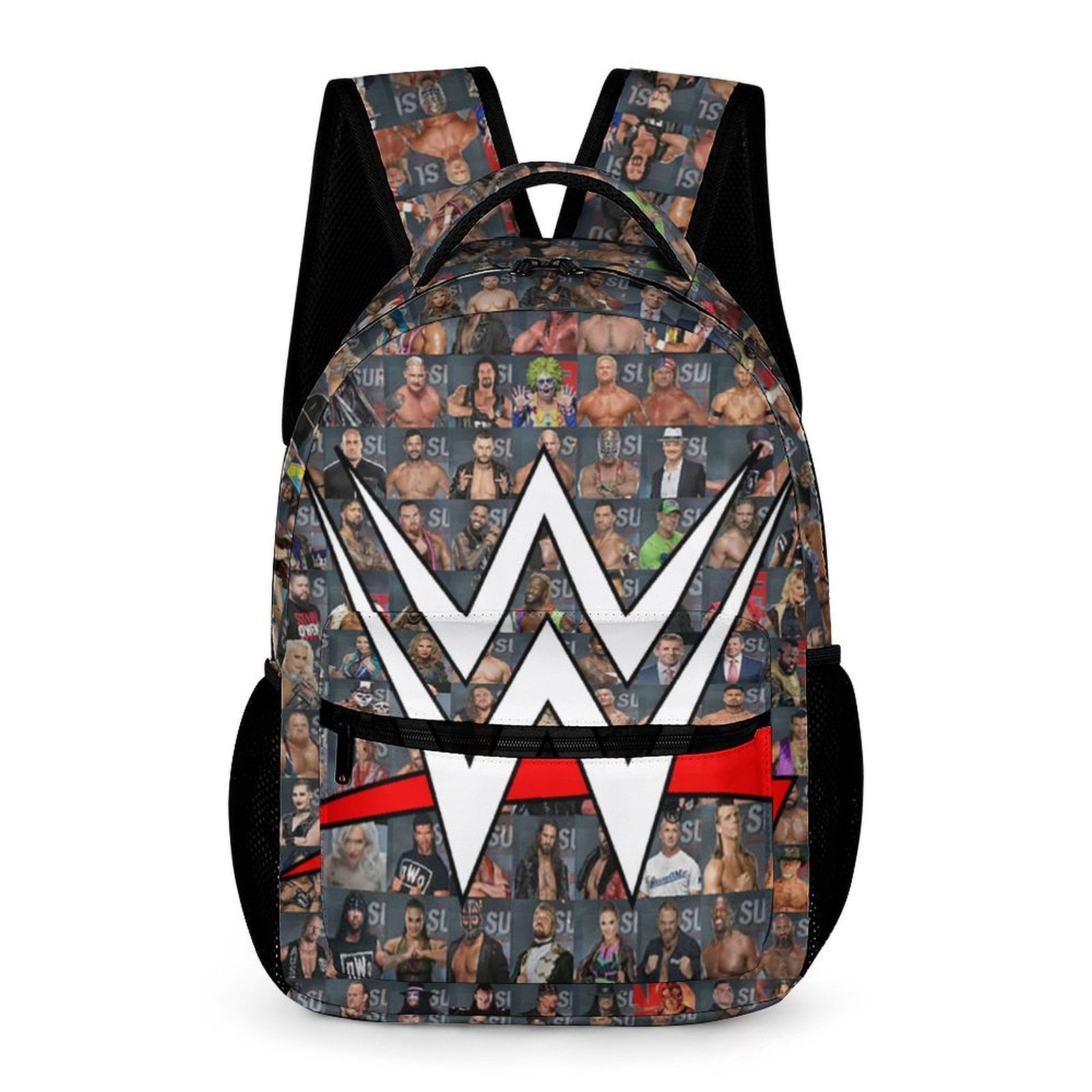 KNAKHOF WWE Backpack Bookbag Casual Daypack Travel Backpacks for Work Hiking Camping