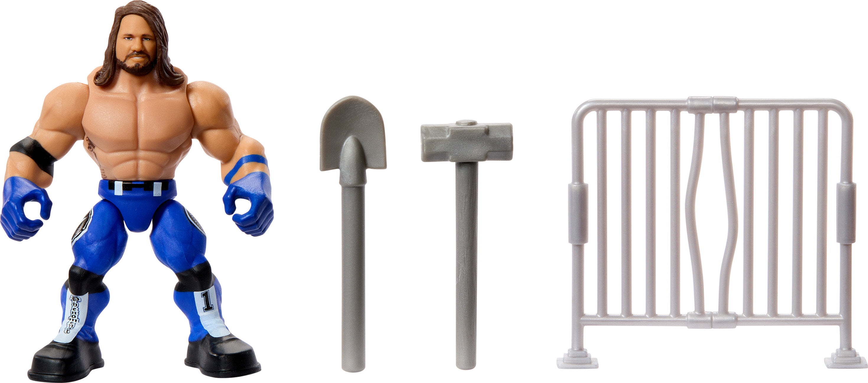 WWE Knuckle Crunchers AJ Styles Action Figure & Accessories WWE Knuckle Crunchers AJ Styles Action Figure & Accessories