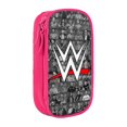thumbnail image 1 of WWE Pencil Case, Durable Pencil Pouch with Big Capacity, Minimalist Portable Stationery Bag, Aesthetic Zipper Pencil Box, 1 of 8
