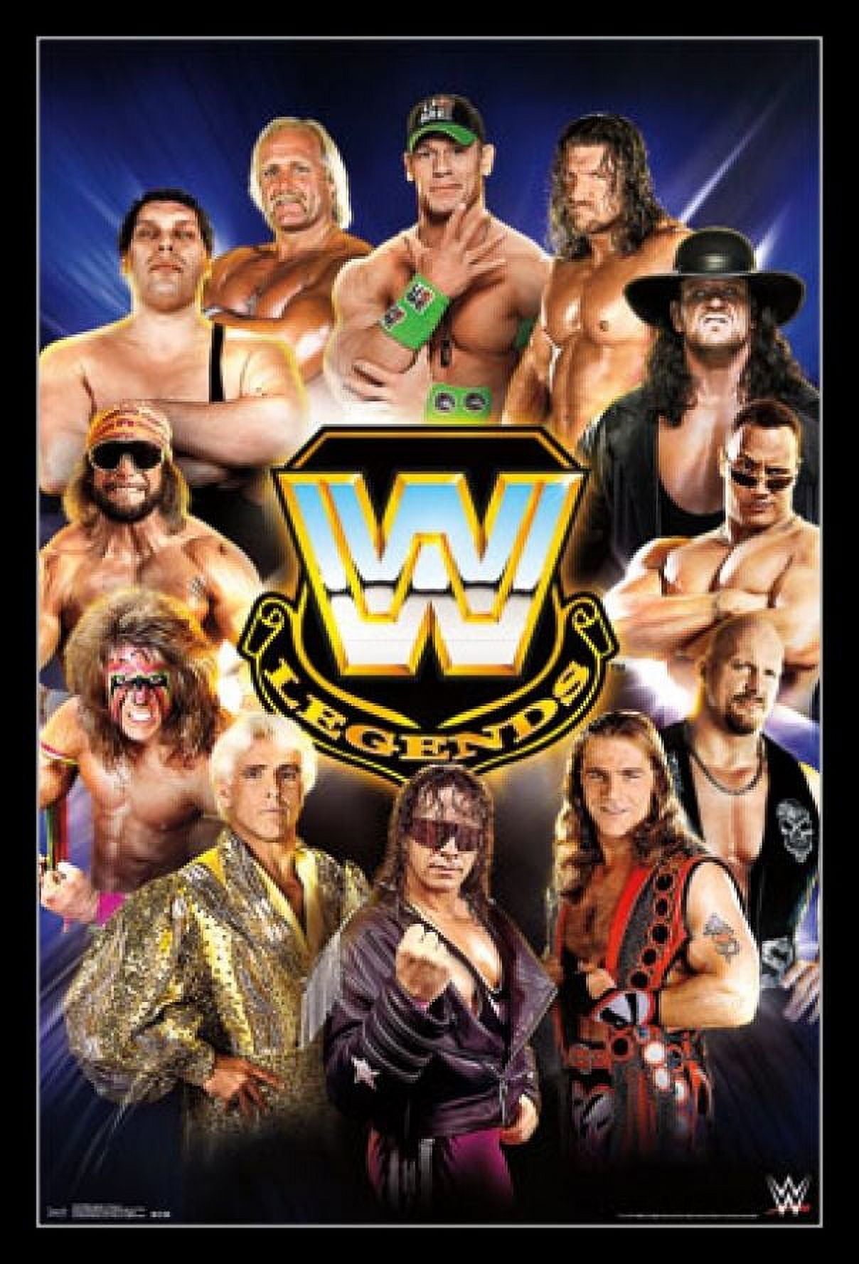 Rolled Poster WWE Legends Group 14 Print 24