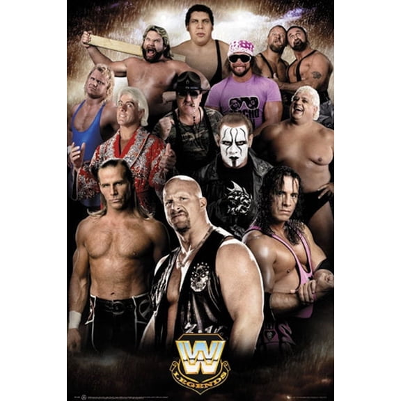 WWE Legends Laminated Poster (24 x 36)