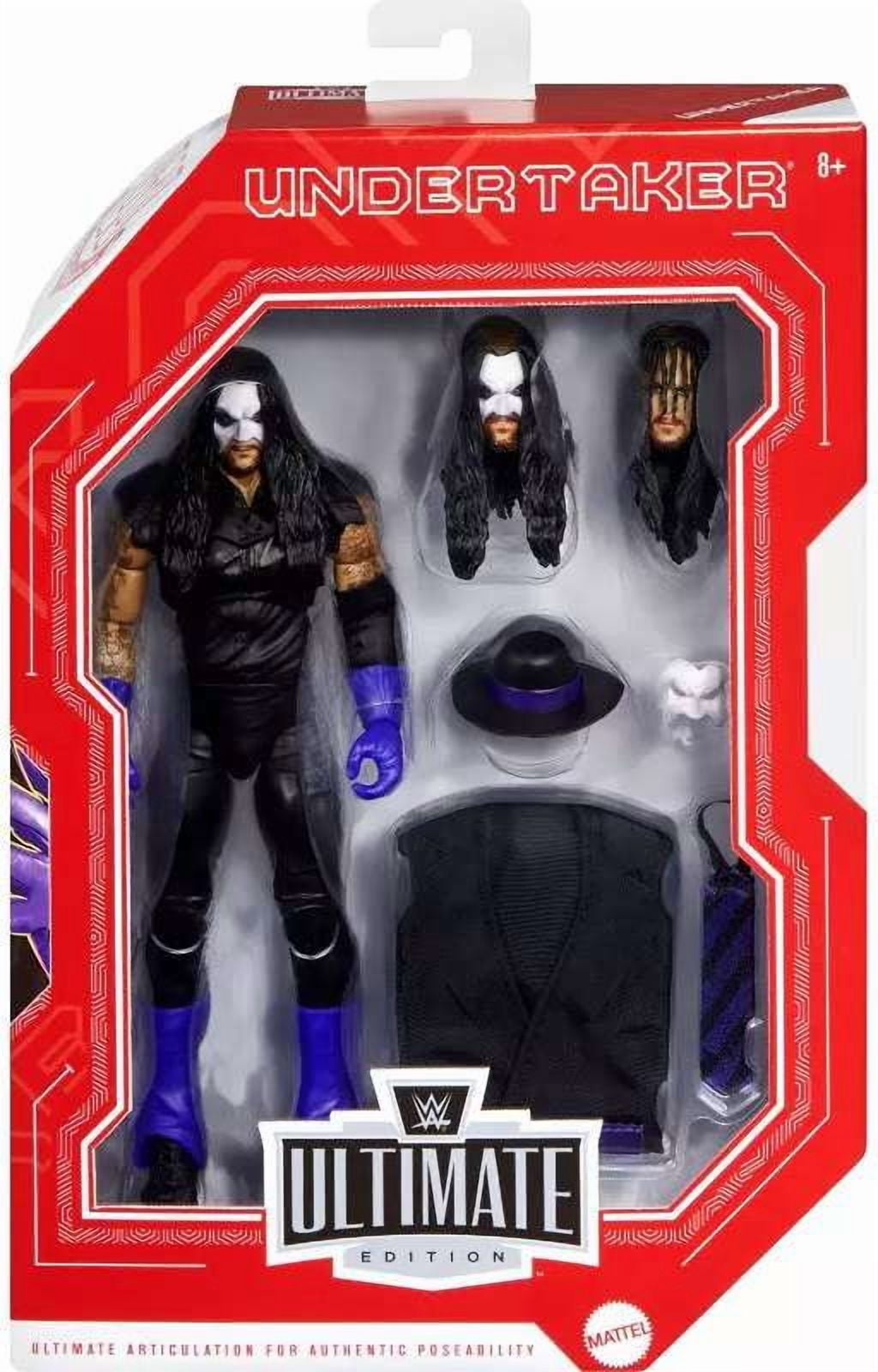 WWE Wrestling Legends Undertaker Action Figure [Mask & Purple