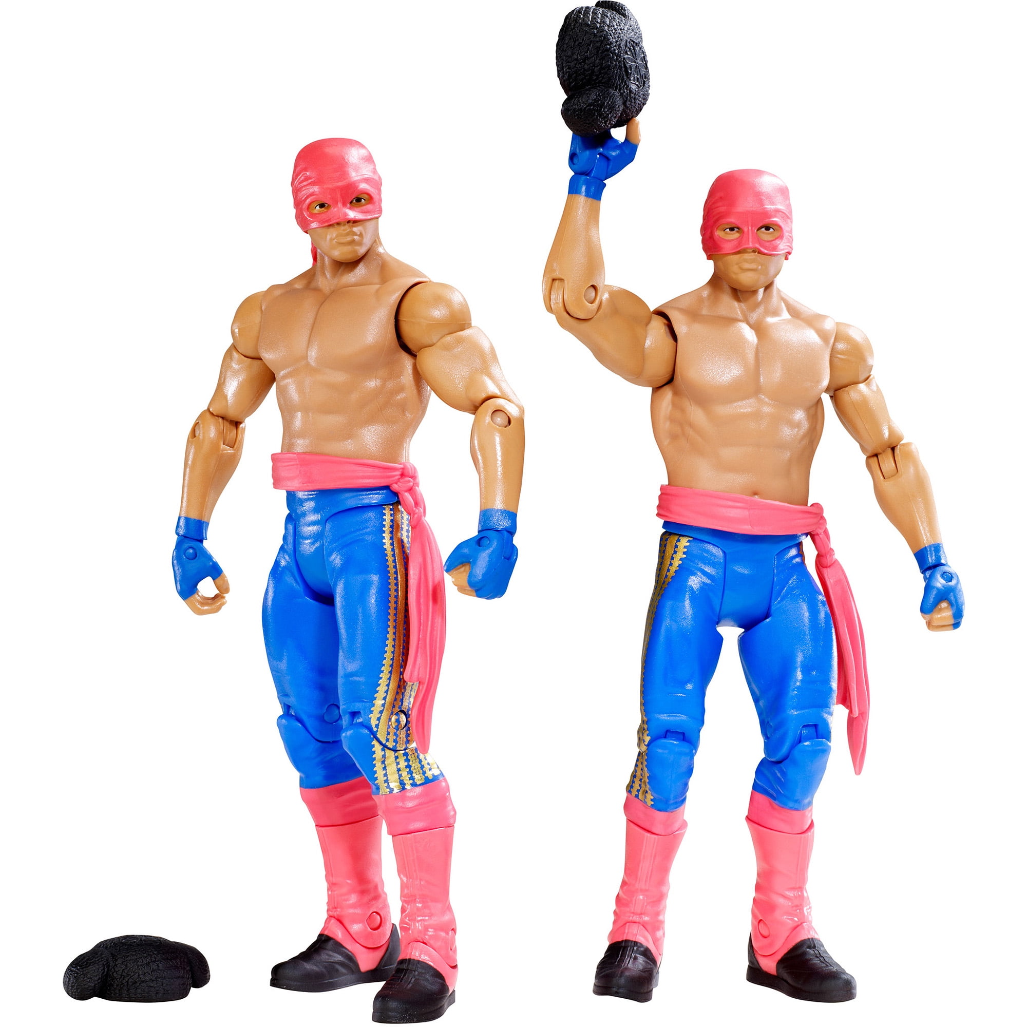 WWE Los Matadores with 2 Hats Action Figures, 2-Pack