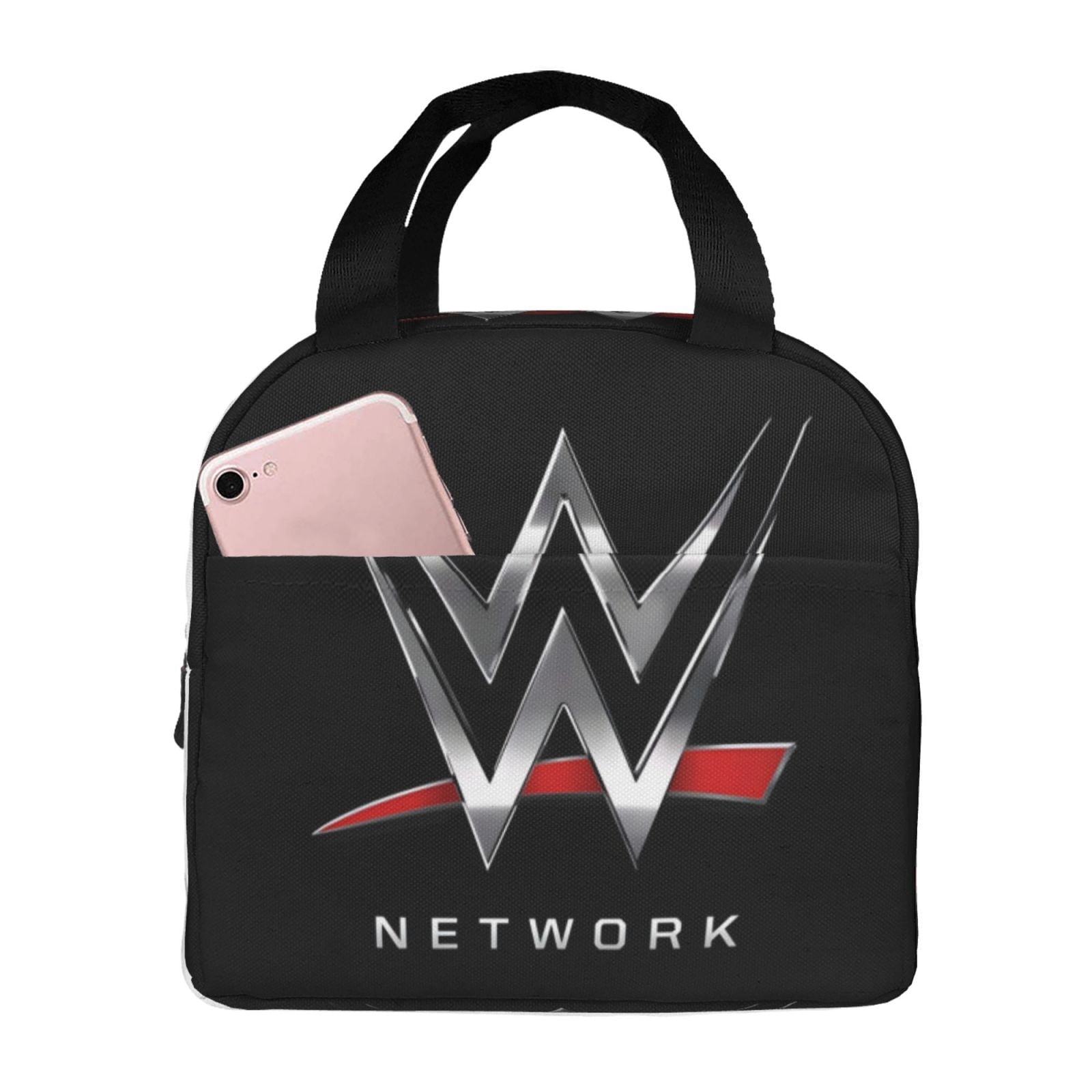 WWE Lunch Bag, Insulated Lunch Bag for Women Men Lunch Box Container Bag Reusable Lunch Tote Bag for Office, Work, Beach, Travel, Picnic