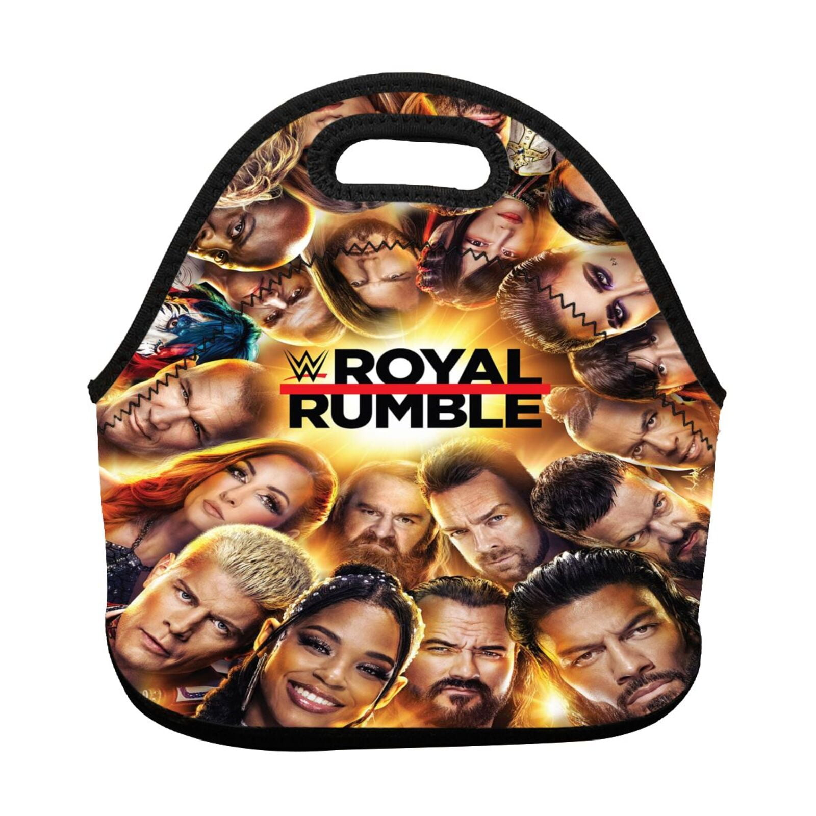 WWE Lunch bag Insulated lunch box Tote Bag Reusable Washable Picnic Bag