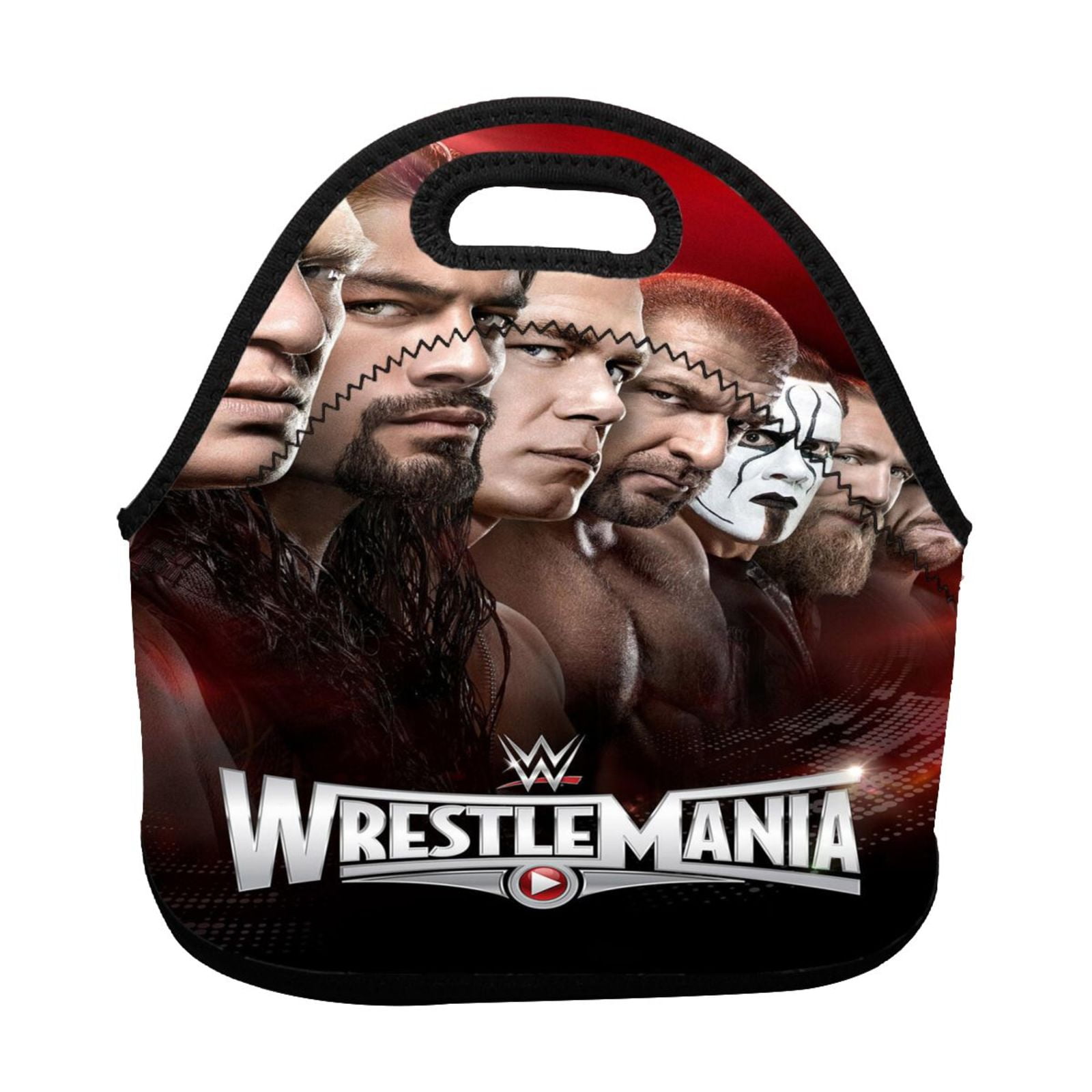 WWE Lunch bag Insulated lunch box Tote Bag Reusable Washable Picnic Bag