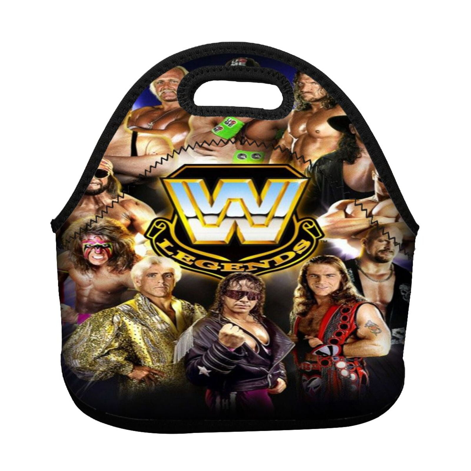 WWE Lunch bag Insulated lunch box Tote Bag Reusable Washable Picnic Bag