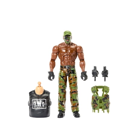 WWE Monday Night War Elite Collection Booker T Action Figure & Accessories 6-inch Set