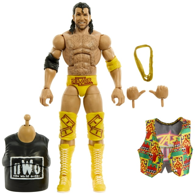 WWE Monday Night War Elite Collection Razor Ramon Action Figure ...