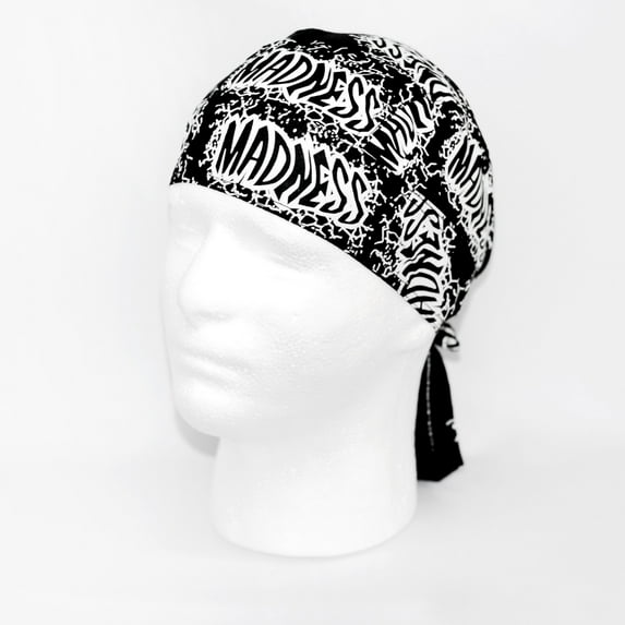 WWE Macho Man Skull Cap Doo Rag 100% Cotton Hat