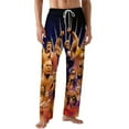 thumbnail image 1 of WWE Men's Pajama Pants Soft Sleepwear Loung Pants for Men Pj Bottoms with Drawstring & Pockets, 1 of 7