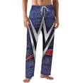 thumbnail image 1 of WWE Men's Pajama Pants Soft Sleepwear Loung Pants for Men Pj Bottoms with Drawstring & Pockets, 1 of 7