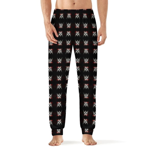 WWE Men's Pajama Pants Soft Sleepwear Loung Pants for Men Pj Bottoms with Pockets