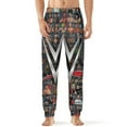 thumbnail image 1 of WWE Men's Pajama Pants Soft Sleepwear Loung Pants for Men Pj Bottoms with Pockets, 1 of 7