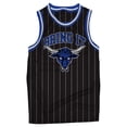 thumbnail image 1 of WWE Mens Tank Top Basketball Jersey, Classic The Rock Bull Jersey Black - 2XL, 1 of 6