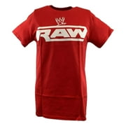 E.W.S. WWE Monday Night Raw Mens Red T-shirt XL