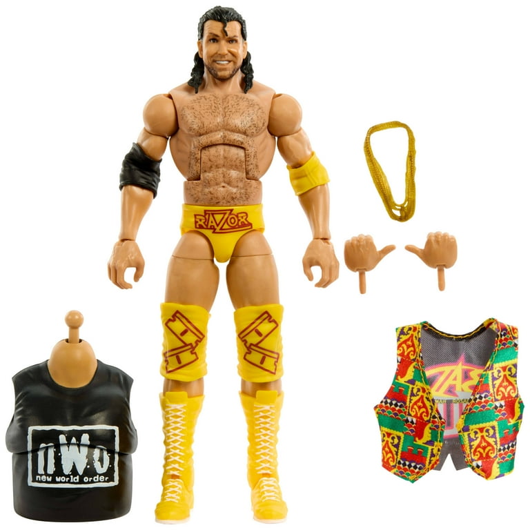 WWE Monday Night War Elite Collection Razor Ramon Action