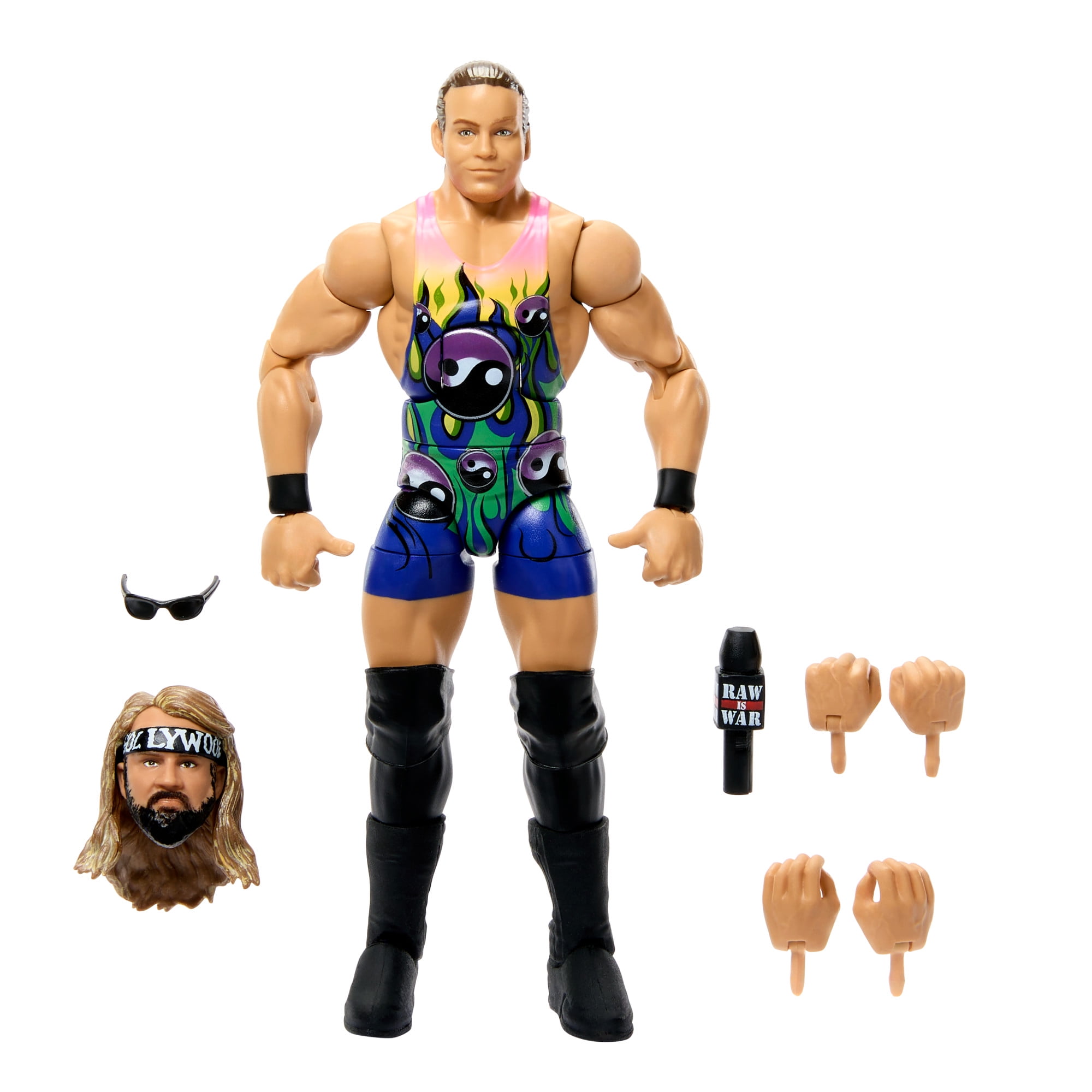 WWE Monday Night War Elite Collection Rob Van Dam Action