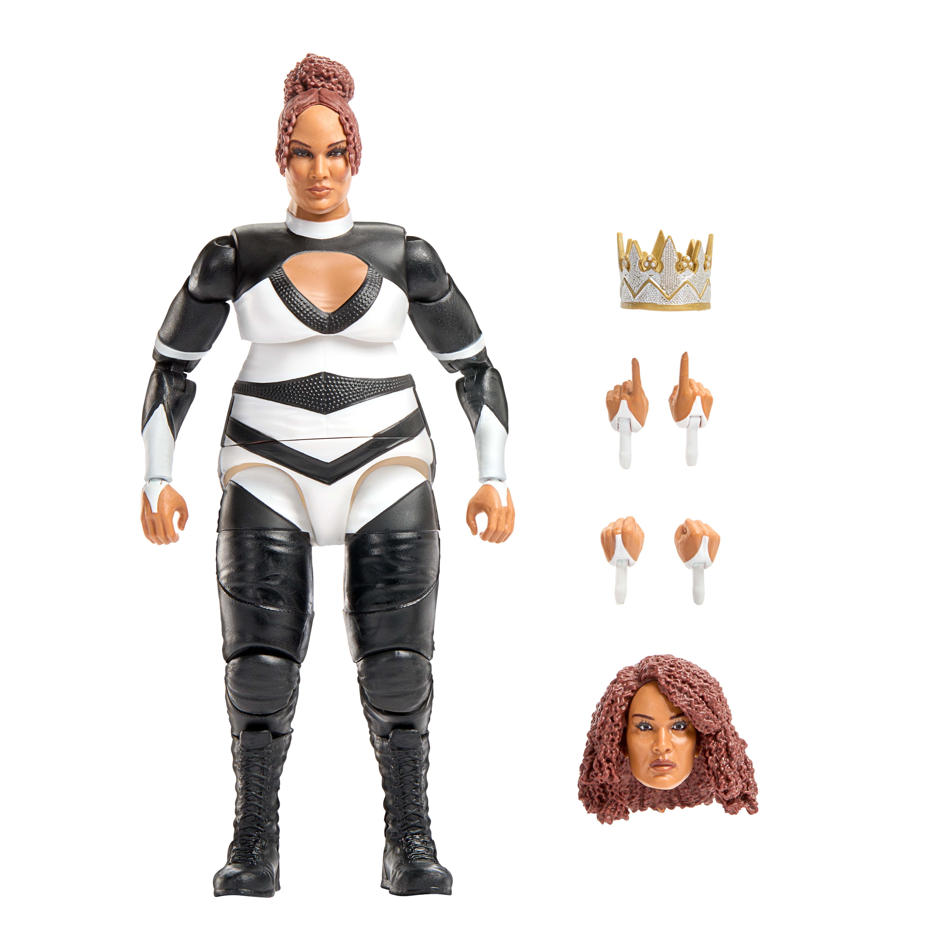 WWE Elite Nia Jax Action Figure, Series #118, 6-inch Collectible