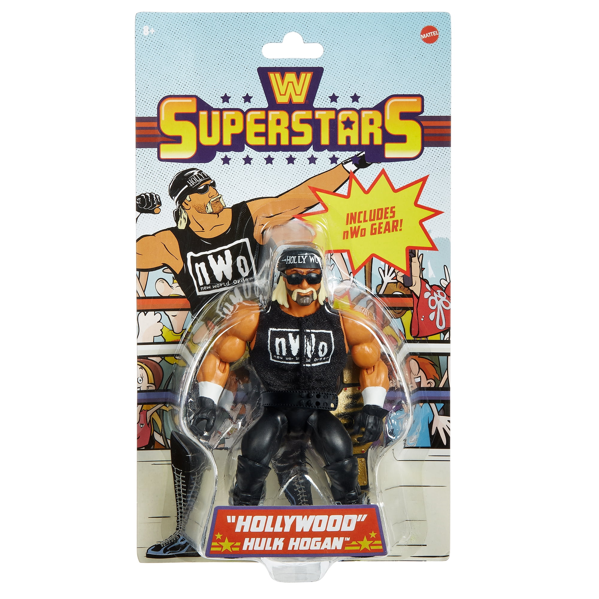 WWE NWO Hollywood Hulk Hogan Collectible Action Figures 5.6 oz