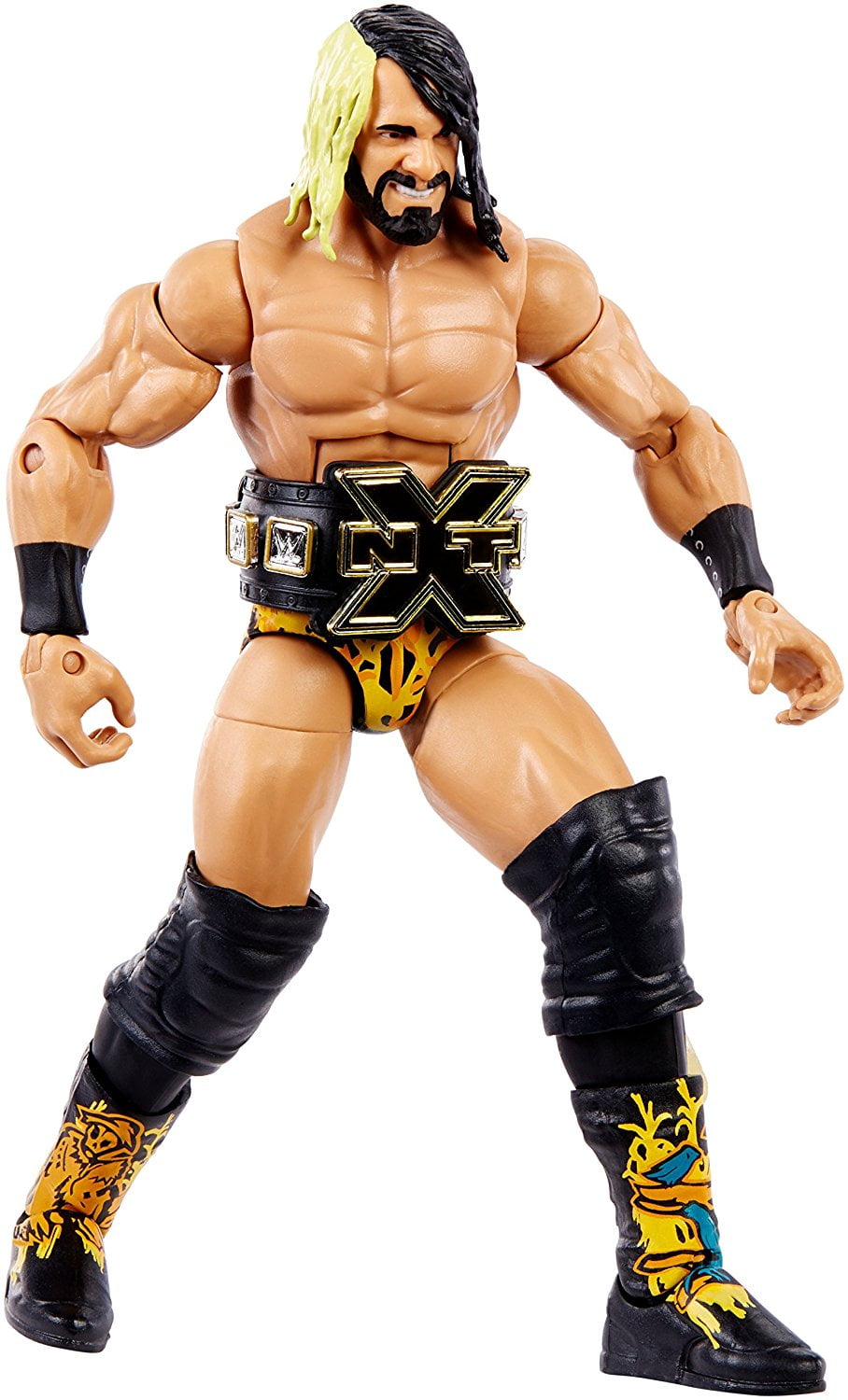 WWE NXT Seth Rollins Takeover Elite Action Figure with NXT Championship Belt